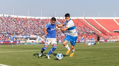 Los azules utilizaron el Estadio Nacional ante Universidad Católica por el Campeonato Nacional.