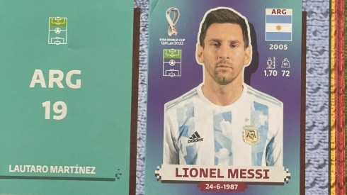 Lionel Messi es de los más buscados en los sobres.
