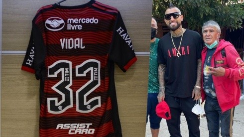 Vidal dedicó palabras a su padre en la previa de la Copa de Brasil