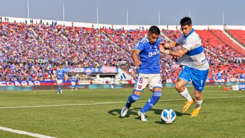 Universidad de Chile y Universidad Católica jugaron el único partido de fútbol oficial en el Estadio Nacional durante 2022