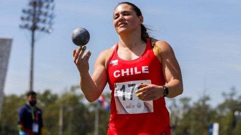 Natalia Ducó la rompió en la prueba de lanzamiento de bala en los Juegos Odesur de Asunción 2022 y sumó un nuevo oro para Chile.