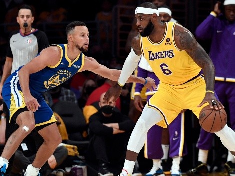 ¿A qué hora juegan y dónde ver a Lakers contra Warriors por la NBA?