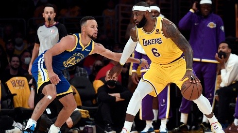 Warriors y Lakers se enfrentaron hace pocas semanas atrás en la pretemporada de la NBA.