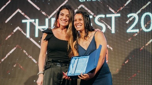 Karen Araya recuerda su premio The Best en la Gala del Fútbol Femenino