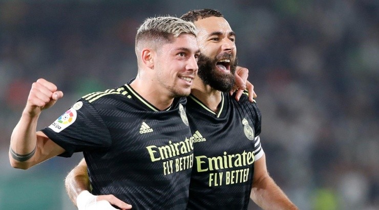 El uruguayo Valverde también se anotó en el marcador.