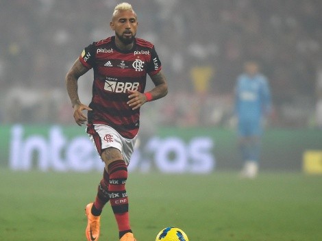 DT del Flamengo y cambio de Vidal: "Jugó con el tobillo muy hinchado"