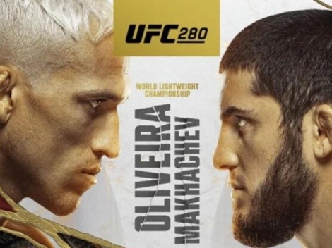 ¿A qué hora pelean Oliveira y Makhachev en UFC 280?
