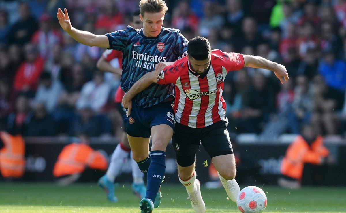 Horario y dónde ver al Arsenal vs Southampton por Premier League