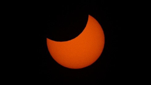 Eclipse parcial de sol 2022.