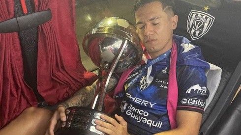 Matías Fernández Cordero cumplió un sueño: ganar la Copa Sudamericana con Independiente del Valle de Ecuador.