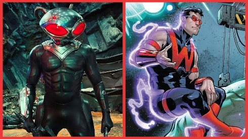 Yahya Abdul-Mateen II como Black Manta en Aquaman 2. Wonder Man en los cómics de Marvel.