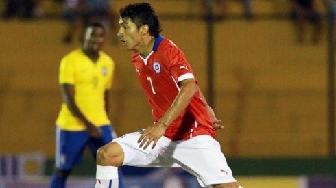 Luciano Cabral jugando por Chile