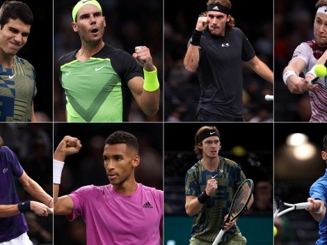 Definidos los ocho tenistas que disputarán el Torneo de Maestros