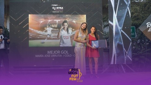 María José Urrutia resultó ganadora del premio al Mejor Gol el 2021