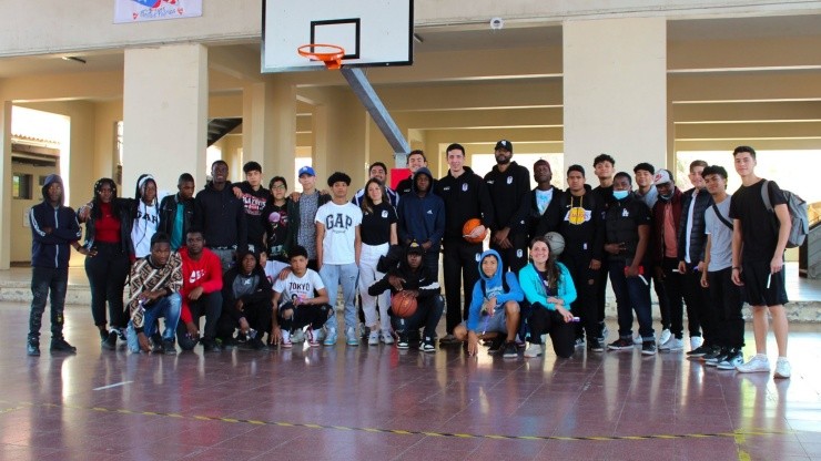 Santiago Morning ha formado una relación con la comunidad de San Bernardo con el inicio de su participación en el básquetbol chileno. Foto: Lisandra Jung.