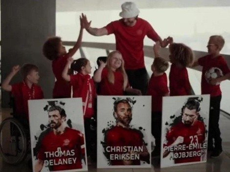 Lista de Dinamarca en increíble video y Bendtner incluido