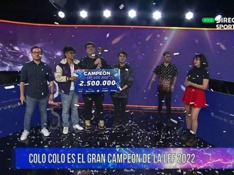 ¡Colo Colo es campeón del torneo Rocket League 2022!