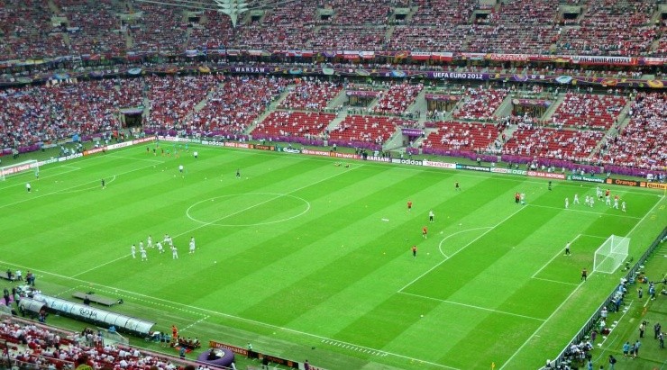 El estadio Nacional de Varsovia se construyó para la Euro 2012
