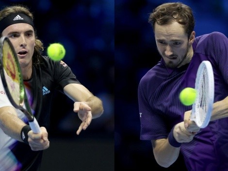 ¿A qué hora juega Tsitsipas y Medvedev por el ATP Finals?