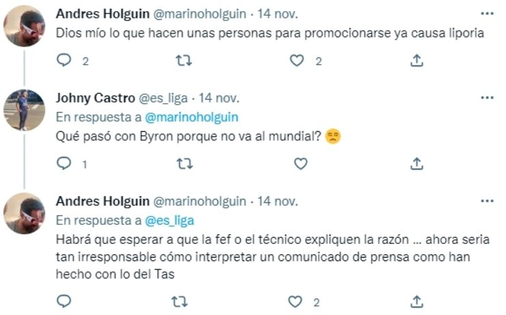 El abogado de Byron Castillo reclamó por la decisión de marginar al jugador del Mundial de Qatar 2022