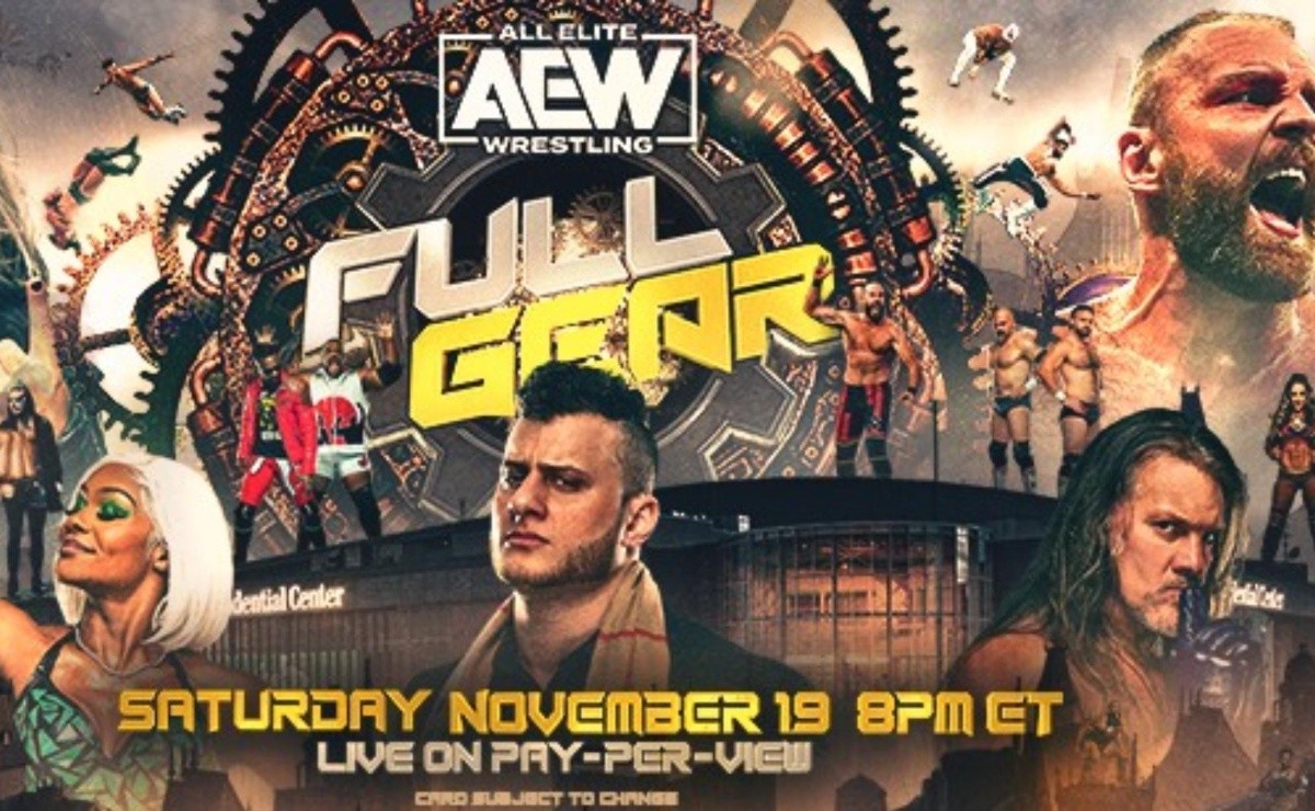 ¿Cuándo es AEW Full Gear 2022? Cartelera, horario y dónde ver