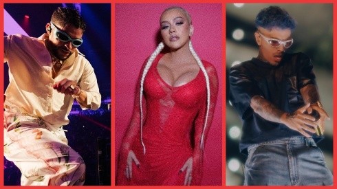 Bad Bunny, Christina Aguilera y Rauw Alejandro: los favoritos de los Latin Grammy 2022.