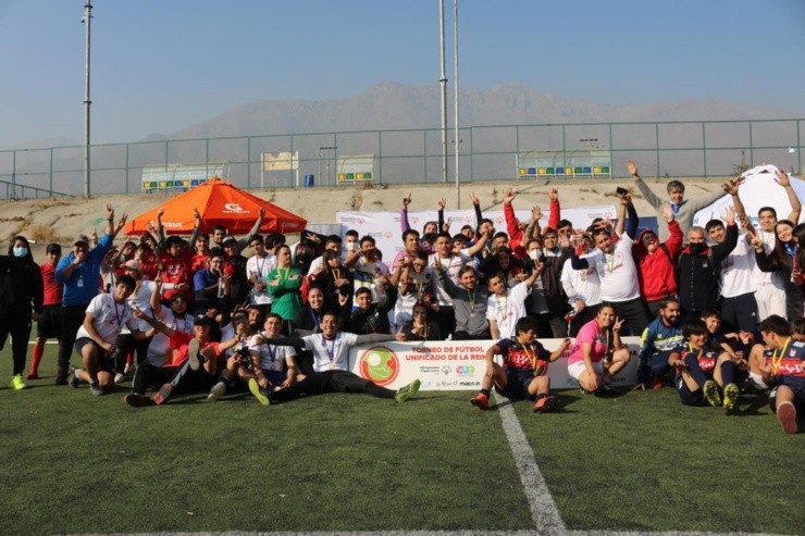 200 atletas se reunirán en Torneo Nacional de Fútbol Unificado de Olimpiadas Especiales en La Reina el próximo jueves 24 de noviembre. Foto: Olimpiadas Especiales Chile.