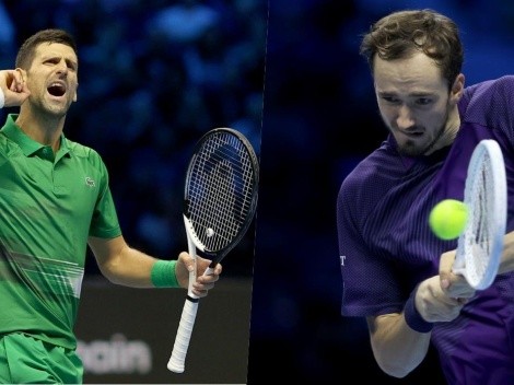 ¿Dónde ver Medvédev vs Djokovic por el ATP Finals?
