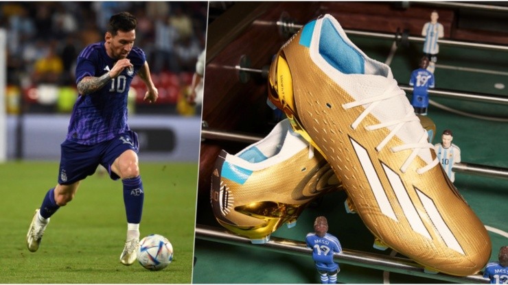 Los hermosos zapatos Messi usará en el de Qatar 2022