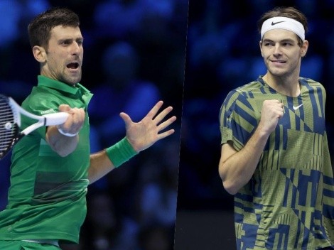 ¿Dónde ver Djokovic vs Fritz por semifinales del ATP Finals?