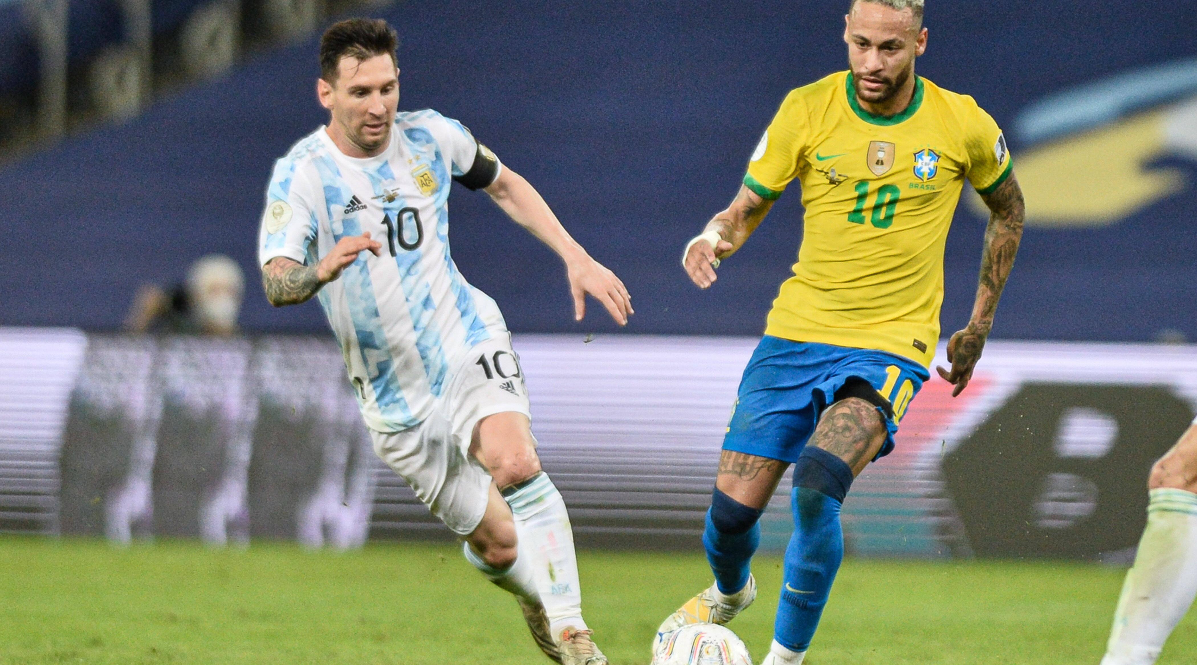 Neymar y Messi puede volver a enfrentarse en el Mundial de Qatar 2022