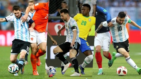 Lionel Messi puede enfrentarse con Países Bajos, Brasil y Francia antes de ganar la Copa del Mundo