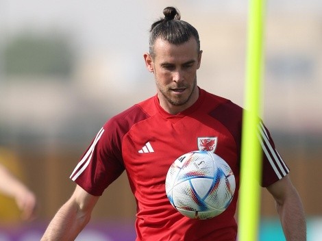 Bale está como chancho en el barro con Gales en el Mundial