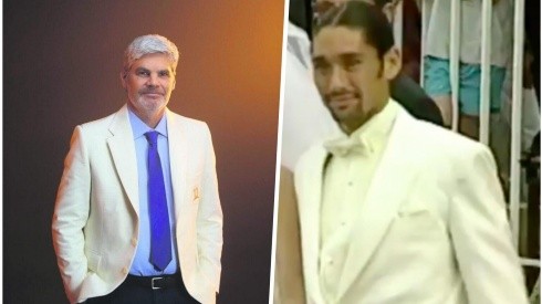 El periodista recordó el matrimonio de Marcelo Ríos vestido de blanco.