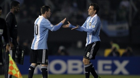 Walter Montillo compartió en la selección Argentina con Lionel Messi