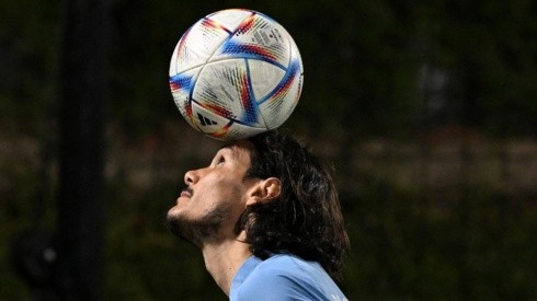 El delantero juega su cuarto Mundial con la camiseta de la selección de Uruguay.