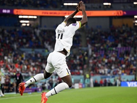 Ghanés celebra gol a lo Cristiano Ronaldo... ante Portugal