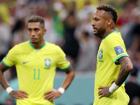 Raphinha defiende a Neymar de los chaqueteros
