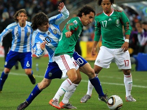 Los seis que se reencuentran del Argentina vs México de Sudáfrica 2010