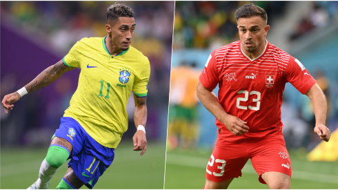 Brasil y Suiza se pelean el liderato.