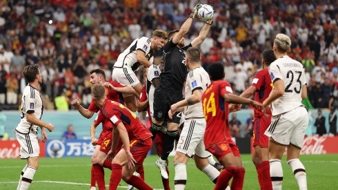 Alemania y España repartieron puntos en un tremendo partido