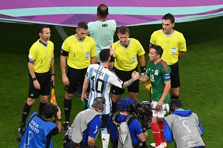 El capitán mexicano apoyó a su símil argentino | Getty Images