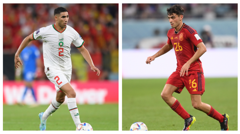 Marruecos y Esapaña se juegan el paso a cuartos de final del Mundial.
