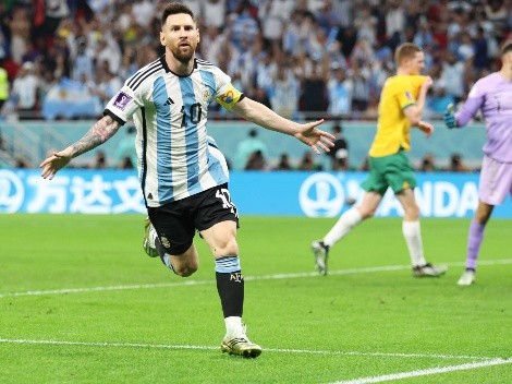 Messi contesta con golazo: Australia lo hizo enojar