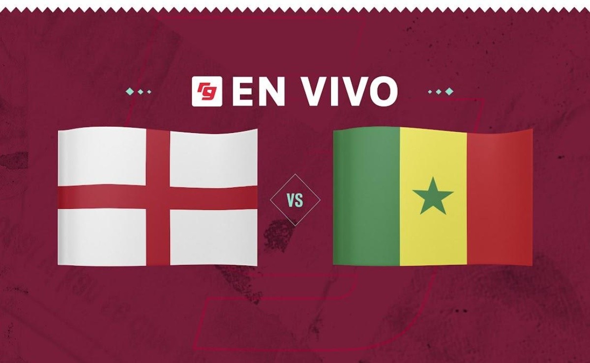 Inglaterra vs Senegal por Octavos de Final Qatar 2022: Dónde ver EN VIVO