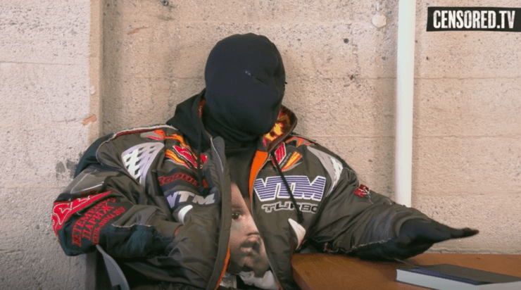 Kanye West llama a los judíos a “perdonar a Hitler”.(Foto: Censored.tv)
