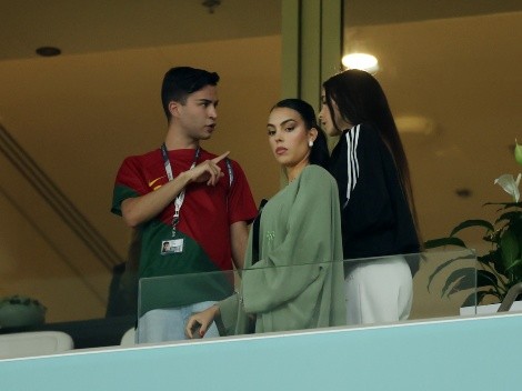 Georgina dispara por la suplencia de Cristiano Ronaldo