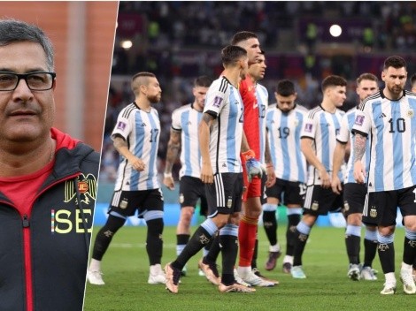Ronald Fuentes admira a Messi pero hace bolsa a Argentina