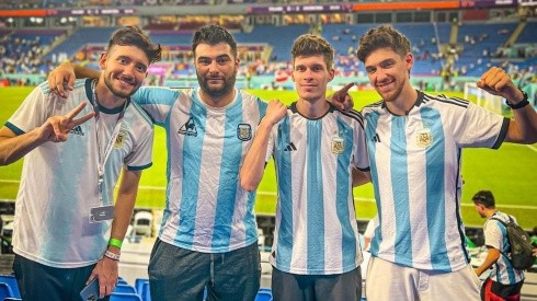 Los argentinos han estado en los cuatro partidos de Argentina en Qatar.