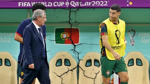 Al parecer algo se quebró entre Fernando Santos y CR7 en este Mundial de Qatar 2022.